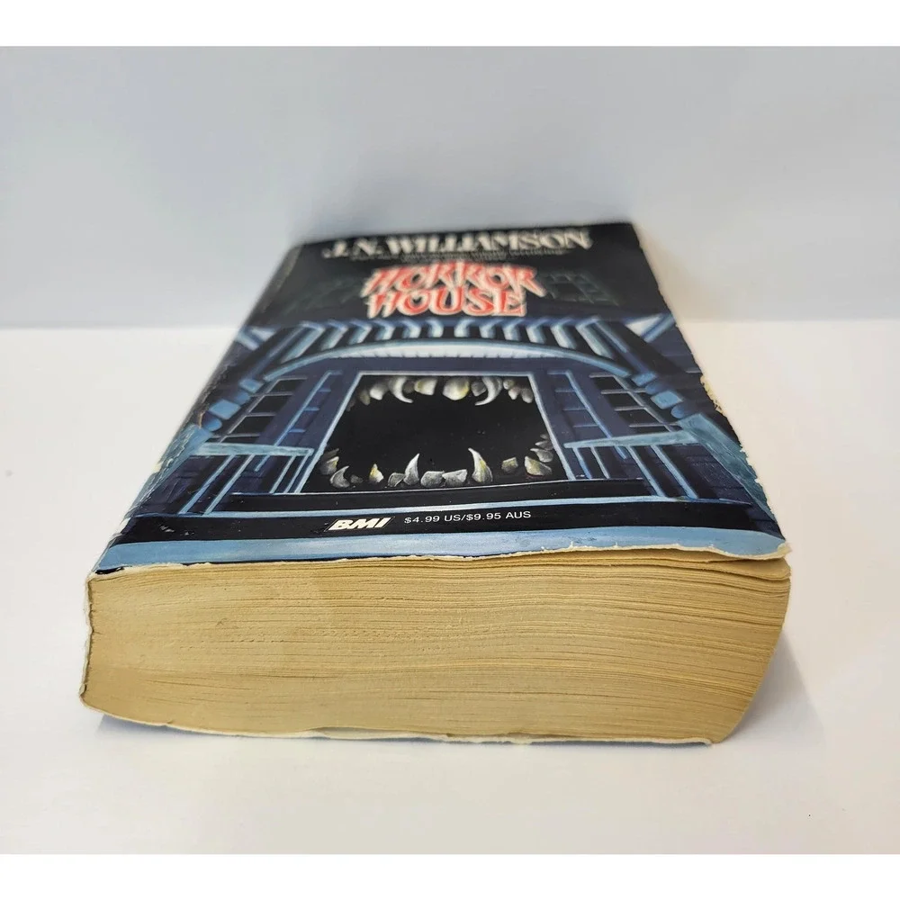 Vintage 1981 Horror House J N Williamson BMI Paperback Book Haunted Novel‎